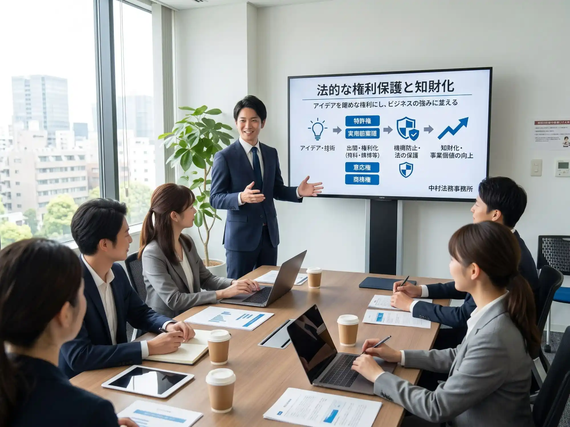 法的な権利保護と知財化