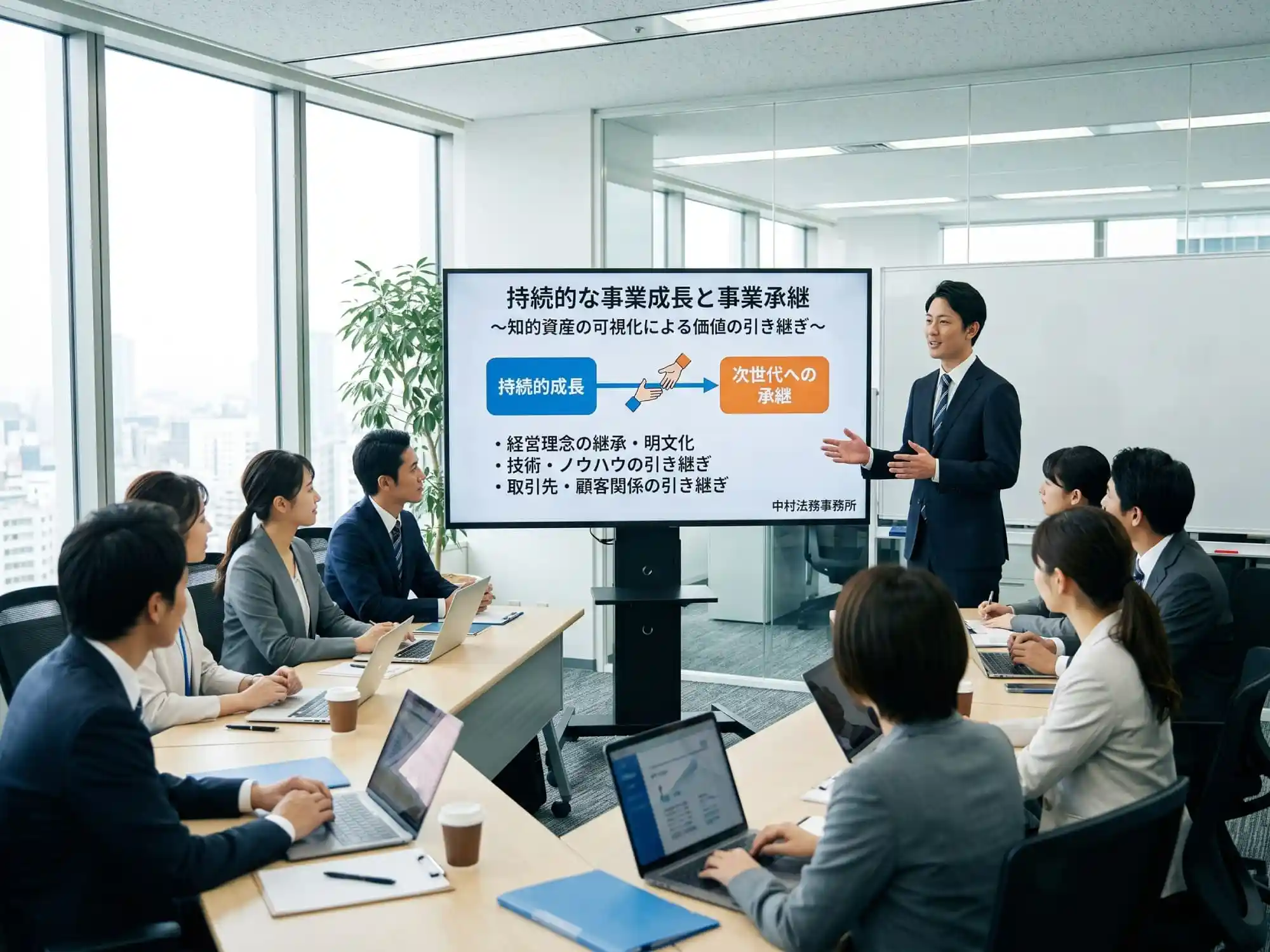 持続的な事業成長と事業承継